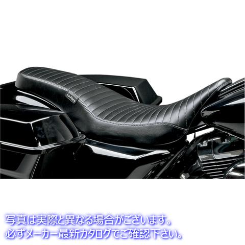 取寄せ コブラ2アップシート ラペラ Cobra Full-Length Seat - Pleated - Black - FL '08-'23 LK-079PT 08010610