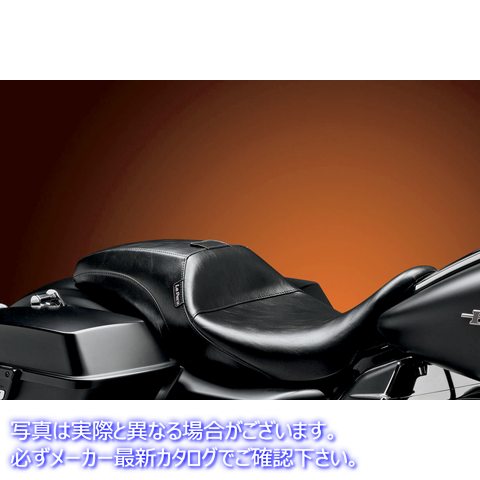 取寄せ バックレストを備えた追放された2アップシート ラペラ Outcast Seat - Full-Length - With Backrest - Smooth - Black - FL '08-'23 LK-987BR 08010760