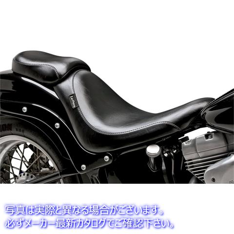 取寄せ シルエット ソロシート - スムース - ブラック - FL/FX 06-17 ラペラ Silhouette Solo Seat - Smooth - Black - FL/FX '06-'17 LK-850 08020331