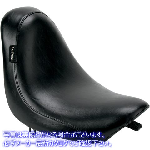 取寄せ シルエット ソロシート - スムース - ブラック - FXST 00-07 ラペラ Silhouette Solo Seat - Smooth - Black - FXST '00-'07 LD-850 08020503
