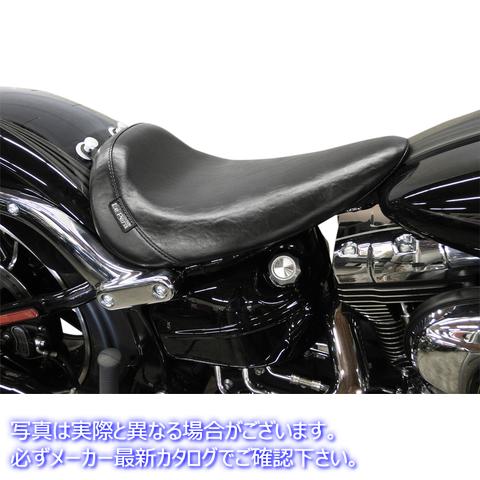 取寄せ ベアボーンズ ソロシート - スムース - ブラック - FXSB 13-17 ラペラ Bare Bones Solo Seat - Smooth - Black - FXSB '13-'17 LKB-007 08020873