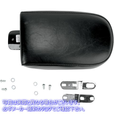 取寄せ ベアボーンズ パッセンジャーパッド - スムース - ブラック - FXD 96-03 ラペラ Bare Bones Pillion Pad - Smooth - Black - FXD '96-'03 LN-001P 08030321