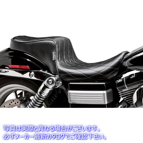取寄せ チェロキー2アップシート ラペラ Cherokee Seat - Diamond Pleated - Black - FXDWG '96-'03 LN-023DM 08030537