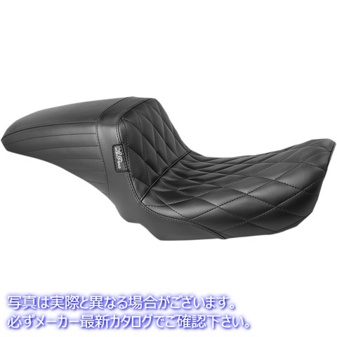 取寄せ キックフリップシート - ダイヤモンド ラペラ Kickflip Seat - Diamond - Black - FXD '06-'17 LK-591DM 08030582