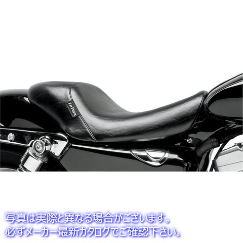 取寄せ ベアボーンズ ソロシート - スムース - ブラック - XL 07-09 ラペラ Bare Bones Solo Seat - Smooth - Black - XL '07-'09 LCK-006 08040352