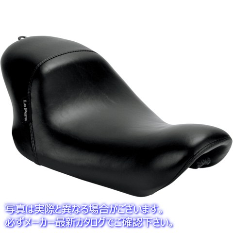 取寄せ ベアボーンズ ソロシート - スムース - ブラック - XL 07-09 ラペラ Bare Bones Solo Seat - Smooth - Black - XL '07-'09 LFK-006 08040353