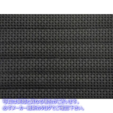 取寄せ デイトナスポーツ2アップシート ラペラ Daytona Sport Seat - Basketweave/Pleated - Black - FXR '82-'00 L-541BWPT 08050115