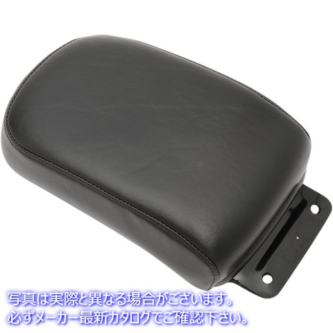 取寄せ ベアボーンズ ピリオンパッド - スムース - ブラック - ソフテイル 00-07 ラペラ Bare Bones Pillion Pad - Smooth - Black - Softail '00-'07 LGX-007P 78081133
