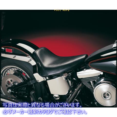 取寄せ ベアボーンズ ソロシート - スムース - ブラック - FL/FX 84-99 ラペラ Bare Bones Solo Seat - Smooth - Black - FL/FX '84-'99 LN-007 DS904200