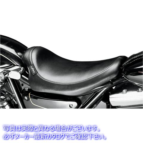 取寄せ シルエット ソロシート - スムース - ブラック - FXR 82-94 ラペラ Silhouette Solo Seat - Smooth - Black - FXR '82-'94 L-858 DS904372