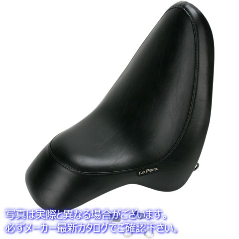 取寄せ シルエット ソロシート - スムース/バレット - ブラック - ソフテイル 00-07 ラペラ Silhouette Solo Seat - Smooth/Bullet - Black - Softail '00-'07 LX-280 DS905963
