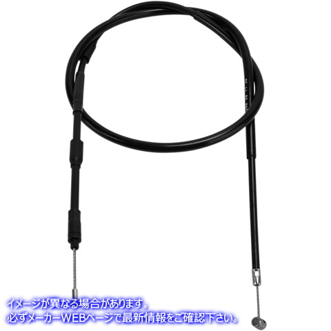 取寄せ 制御ケーブル モーションプロ Clutch Cable- Kawasaki - Black Vinyl 03-0346 06520365