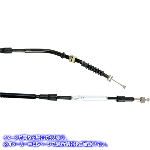 取寄せ 制御ケーブル モーションプロ Clutch Cable- Kawasaki - Black Vinyl 03-0400 06521595