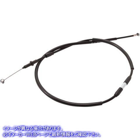 取寄せ 黒ビニールクラッチケーブル モーションプロ Clutch Cable- Kawasaki - Black Vinyl 03-0444 06522332