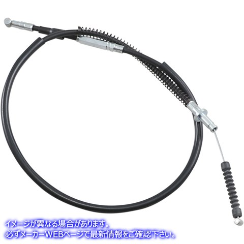取寄せ 制御ケーブル モーションプロ Clutch Cable- Terminator - Kawasaki - Black Vinyl 03-0188 K288002AT