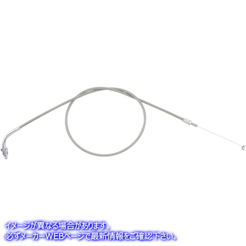 取寄せ アーマーコート編組ステンレス鋼ケーブル モーションプロ Throttle Cable - Push - Honda - Stainless Steel 62-0310 MP620310