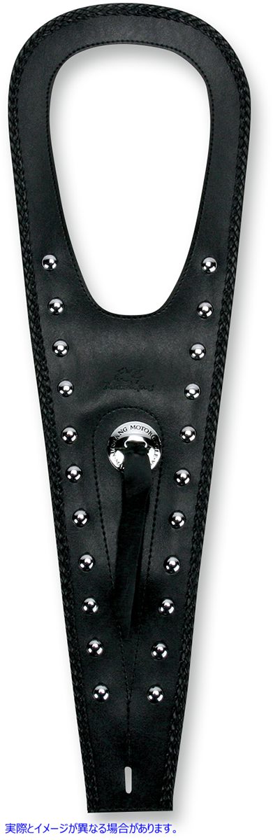 取寄せ スタッズとコンチョ付きタンクビブ - カワサキ マスタング Tank Bib with Studs and Concho - Kawasaki 93160 07010219