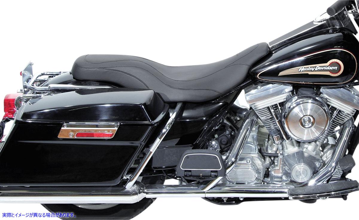取寄せ Daytripper 2-upシート マスタング Day Tripper Seat - FLHT '97-'07 76382 08010237