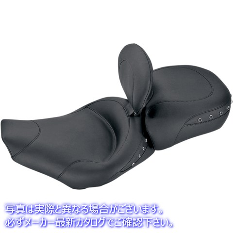 取寄せ ワイドリアシート - スタッズ - ブラック - FL 09-21 マスタング Wide Rear Seat - Studded - Black - FL '09-'21 79112 08010299