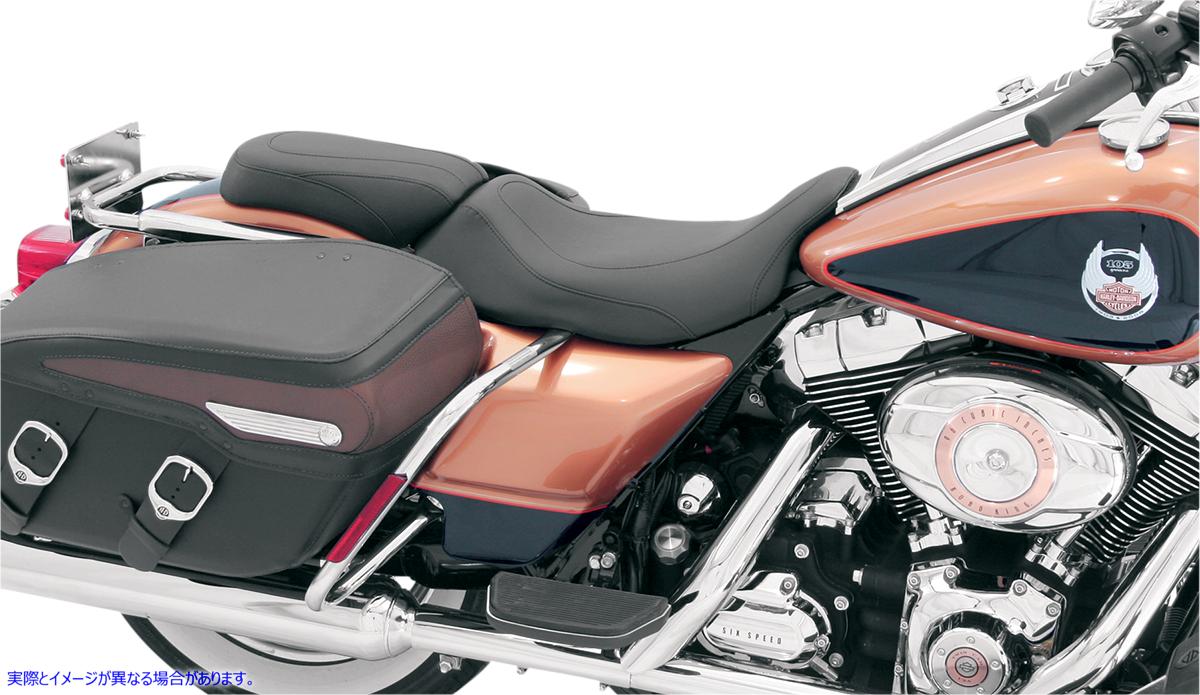 取寄せ シート - Tripper Solo - 背もたれなし - ステッチ入り - ブラック - FL マスタング Seat - Tripper? Solo - without Backrest - Stitched - Black - FL 76026 08010449