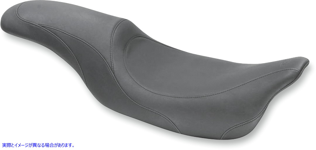 取寄せ Tripper?ファストバック2アップシート マスタング Seat - Tripper? Fastback - Stitched - Black - FL '08+ 75646 08010546