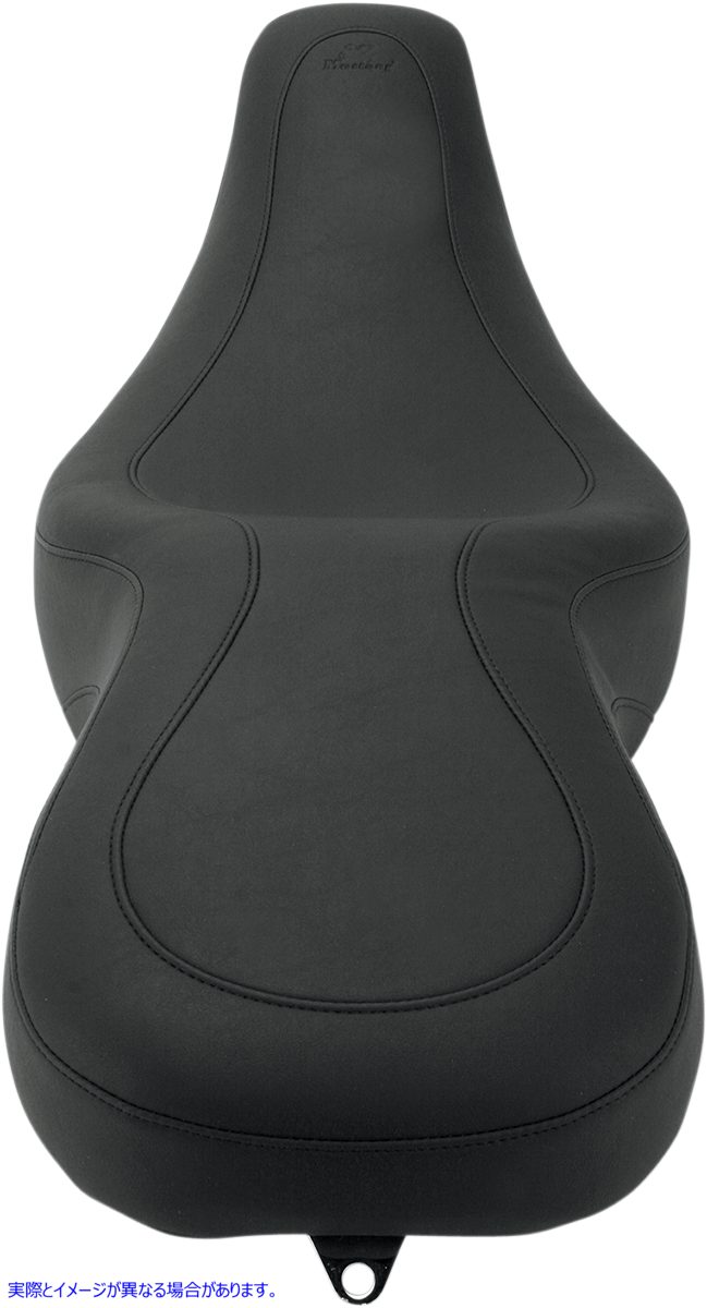 取寄せ ワイドトリッパー?2アップシート マスタング Wide Tripper Seat - FLHT 76587 08010551