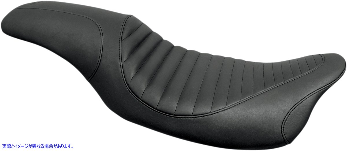 取寄せ Tripper FastBack 2 Upシート マスタング Seat - Tripper? Fastback - Front Tuck-n-Roll - Black - FL '08+ 76712 08010765