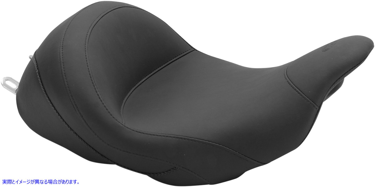 取寄せ ローダウンソロシート - バックレストなし マスタング Lowdown Vintage Solo Seat 76078 08010959