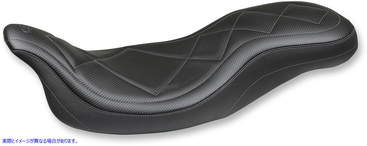 取寄せ スーパートリッパーシート マスタング Super Tripper Seat - Carbon - FL 75202 08011057
