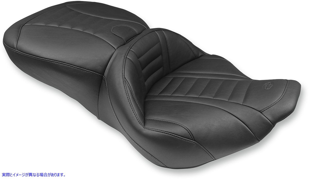 取寄せ デラックススーパーツーリングシート マスタング Deluxe Super Touring Seat - RoadKing '97-'07 76738 08011062