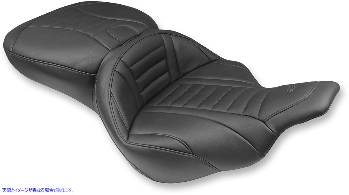 取寄せ デラックススーパーツーリングシート マスタング Deluxe Super Touring Seat - FL '97-'07 76739 08011063