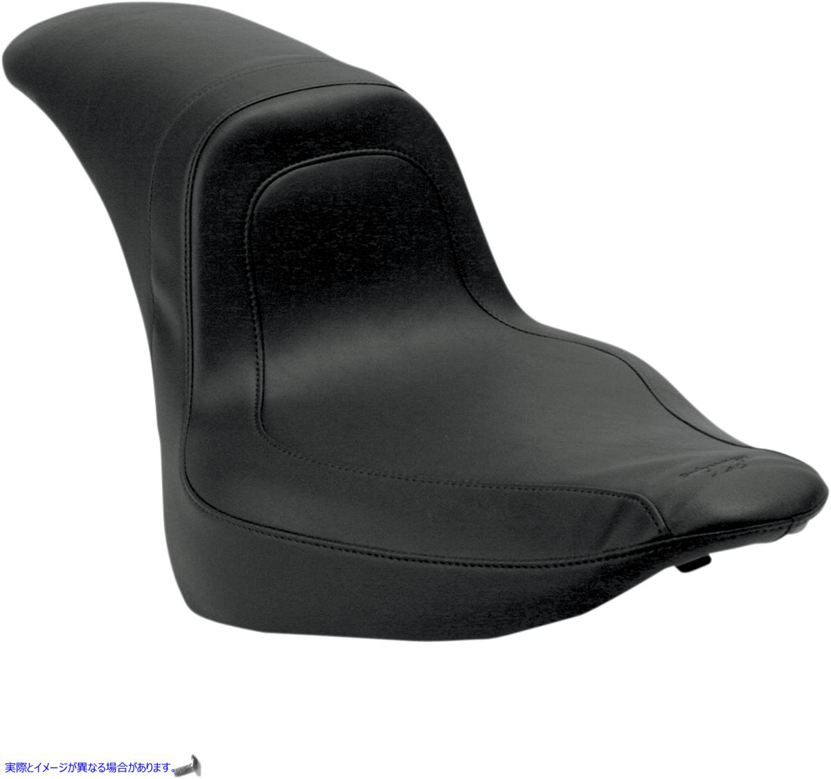 取寄せ ファストバック2アップビニールシート マスタング Seat - Fastback? - Stitched - Black - FXST '06-'10 76388 08020325