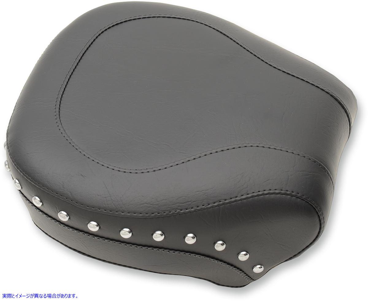 取寄せ ワイドリアシート - スタッズ - ブラック - FL/FX 00-06 マスタング Wide Rear Seat - Studded - Black - FL/FX '00-'06 75095 08020455