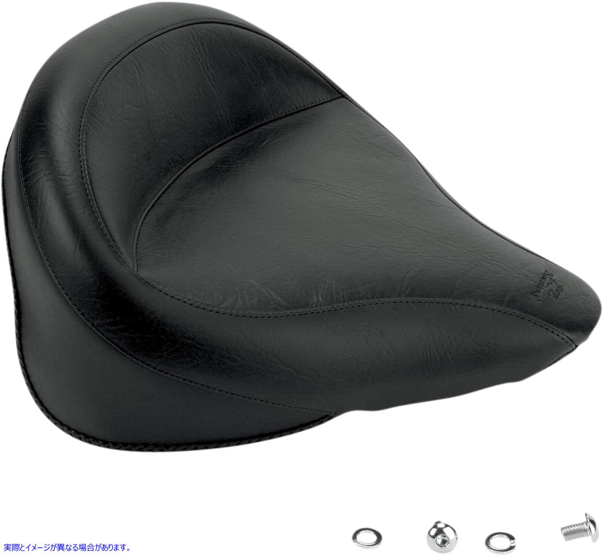 取寄せ ワイドビンテージソロシート マスタング Wide Vintage Solo Seat - FXST '00-'05 75096 08020456