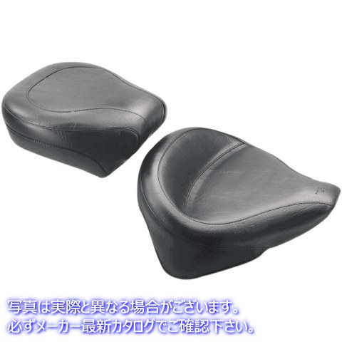 取寄せ ワイドビンテージソロシート マスタング Wide Vintage Solo Seat - FLST '08-'17 76181 08020485