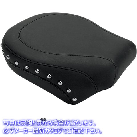 取寄せ ワイドリアシート - スタッズ - ブラック - FL/FX 06-17 マスタング Wide Rear Seat - Studded - Black - FL/FX '06-'17 76243 08020519