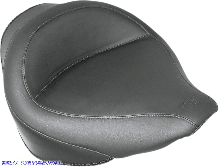 取寄せ ワイドビンテージソロシート マスタング Wide Vintage Solo Seat - Softail '06-'10 76248 08020524