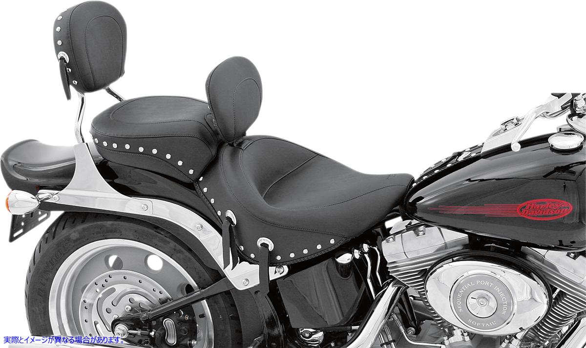 取寄せ ワイドリアシート - スタッズ - ブラック - FL/FX 06-17 マスタング Wide Rear Seat - Studded - Black - FL/FX '06-'17 79533 08020535