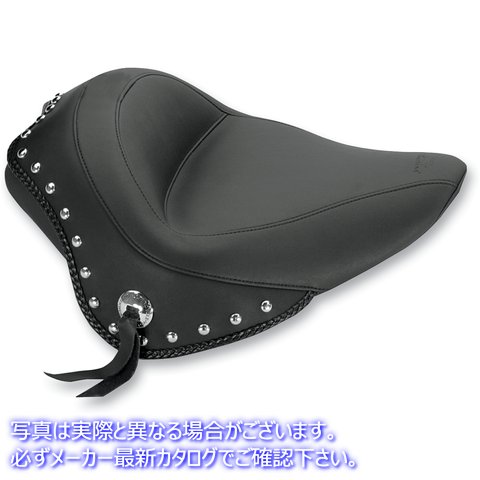 取寄せ ワイドビンテージソロシート マスタング Touring Studded Solo Seat - FXS 76750 08020759