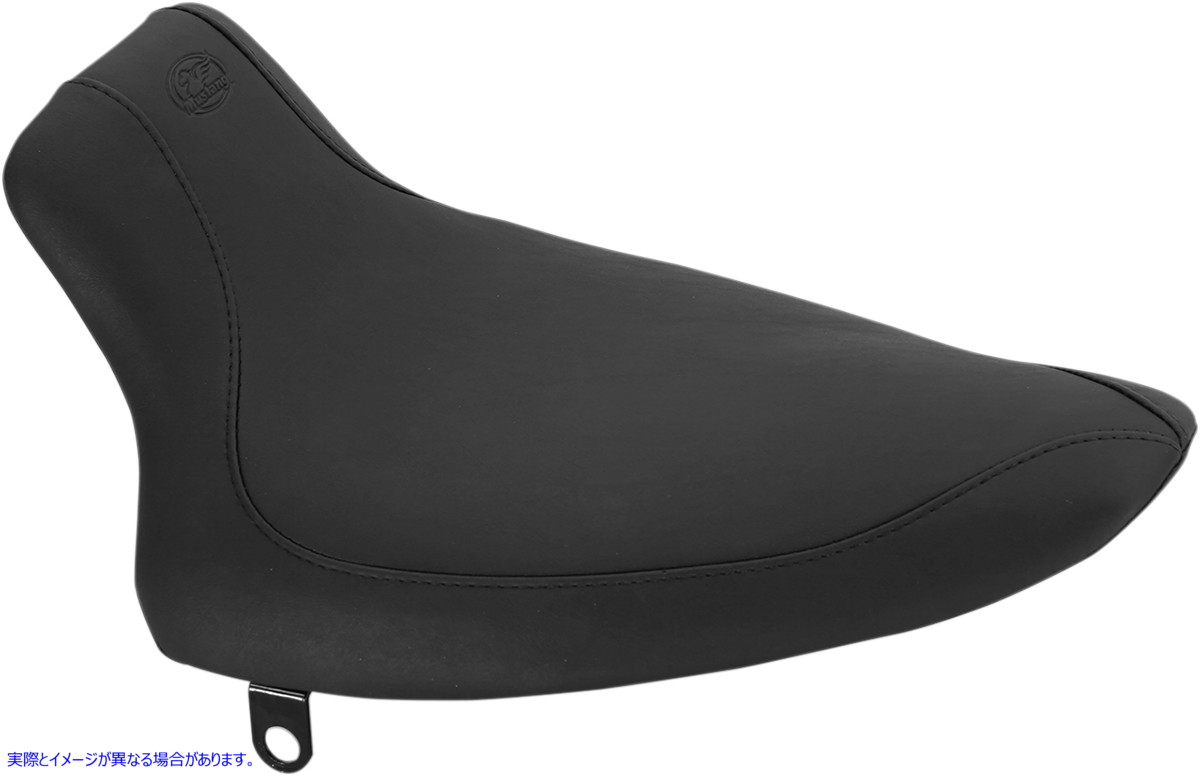 取寄せ ランアラウンド ソロシート - ブラック - FXST/FLST 00-06 マスタング Runaround Solo Seat - Black - FXST/FLST '00-'06 76885 08020850