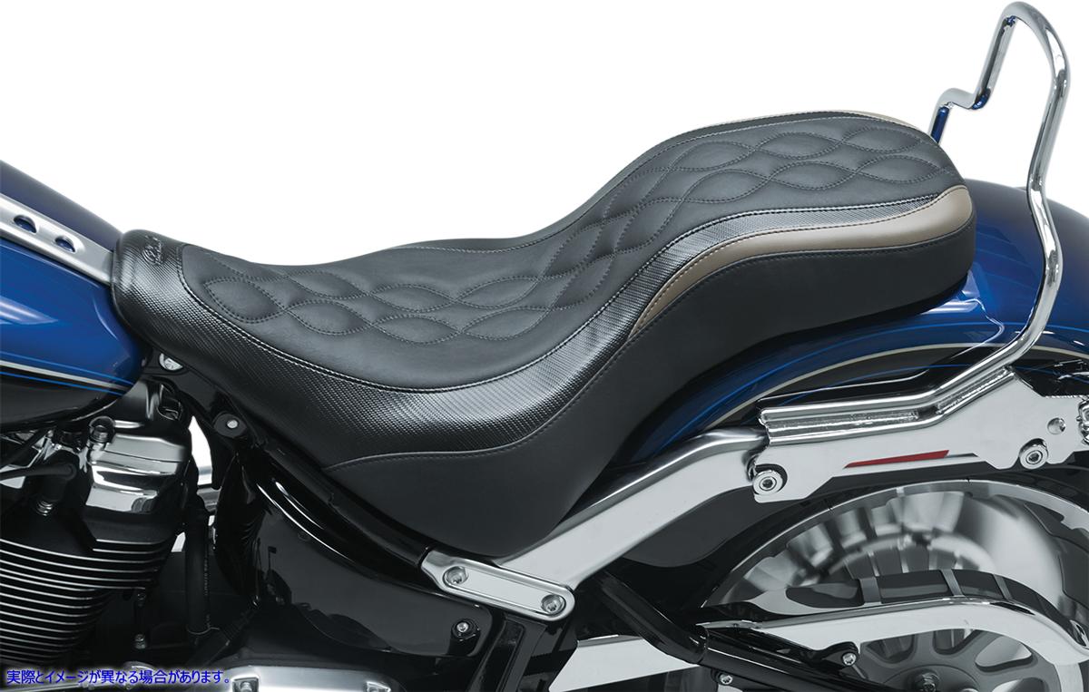 取寄せ トリッパーシート マスタング Day Tripper? Seat - Double Helix Stitch - FLFB '18-'21 75836 08021097