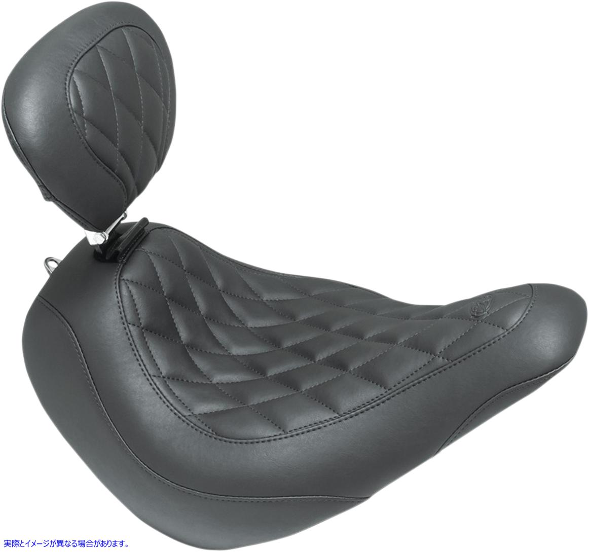 取寄せ ワイドトリッパーシート マスタング Wide Tripper Seat - Driver's Backrest - Diamond 83043 08021203