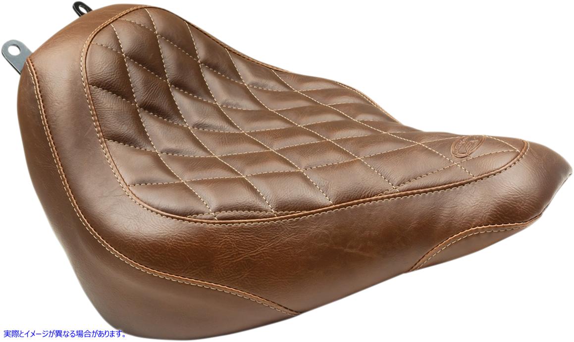 取寄せ ワイドトリッパーシート マスタング Wide Tripper Seat - Diamond - Brown 83005 08021222