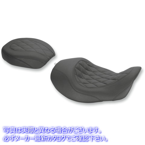 取寄せ ワイドトリッパー前方のソロシート マスタング Wide Tripper Forward Solo Seat - Diamond 76710 08030401