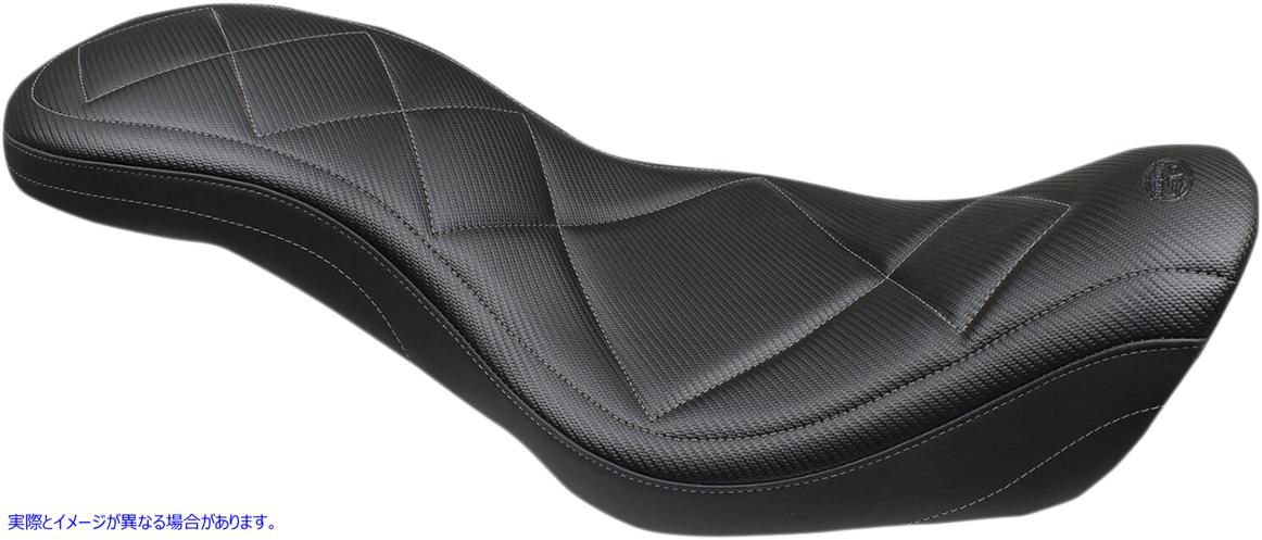 取寄せ スーパートリッパーシート マスタング Super Tripper Seat - Carbon - Dyna 75229 08030577
