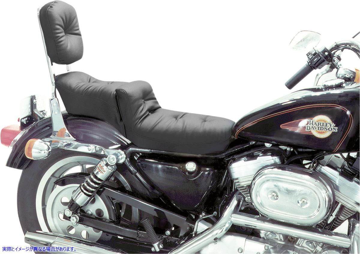 取寄せ 堂々としたデューク枕2アップシート マスタング Regal Duke Seat - XL '96-'03 - 3.3 Gallon Tanks 75116 08040180