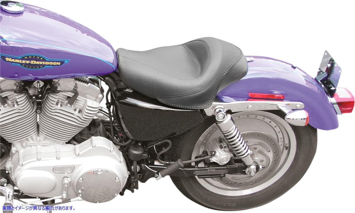 取寄せ ソロシート - スタッドなし - XL 04-21 マスタング Solo Seat - No Studs - XL '04-'21 76159 08040291