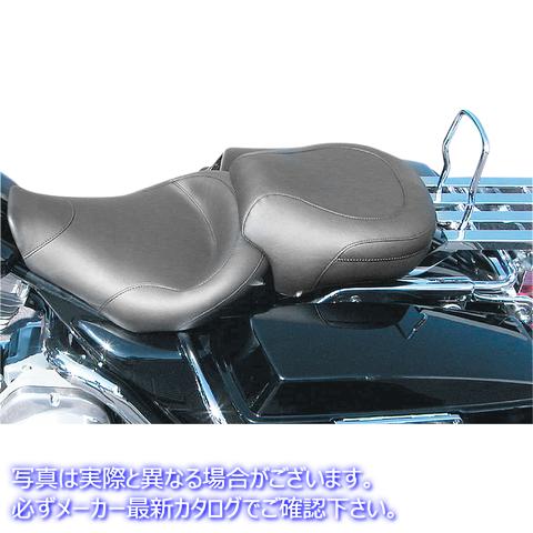 取寄せ ソロビニールシート マスタング Solo Seat - No Studs - Road King 75459 08050032