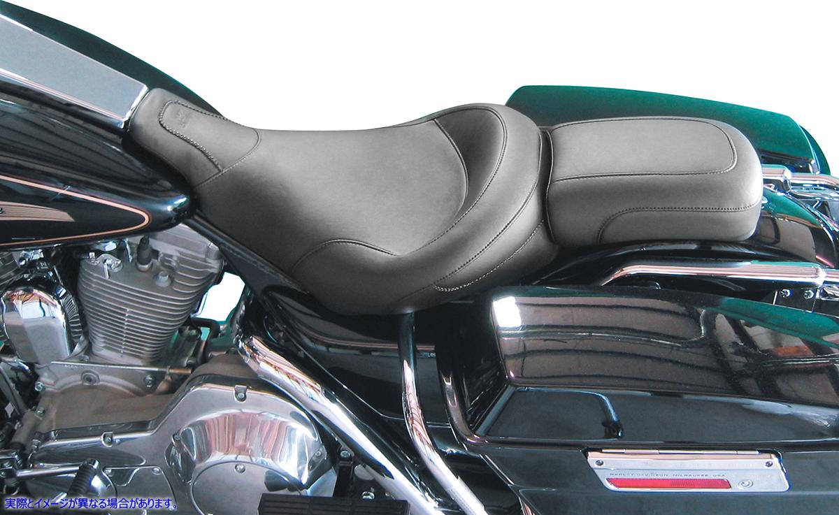 取寄せ ソロビニールシート マスタング Solo Seat - No Studs - Road King 75353 08050043