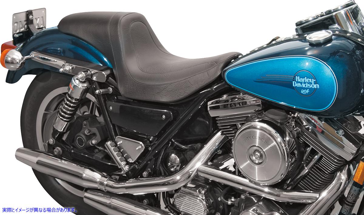 取寄せ ファストバック2アップビニールシート マスタング Seat - Fastback? - Stitched - Black - FXR '82-'00 75445 08050053
